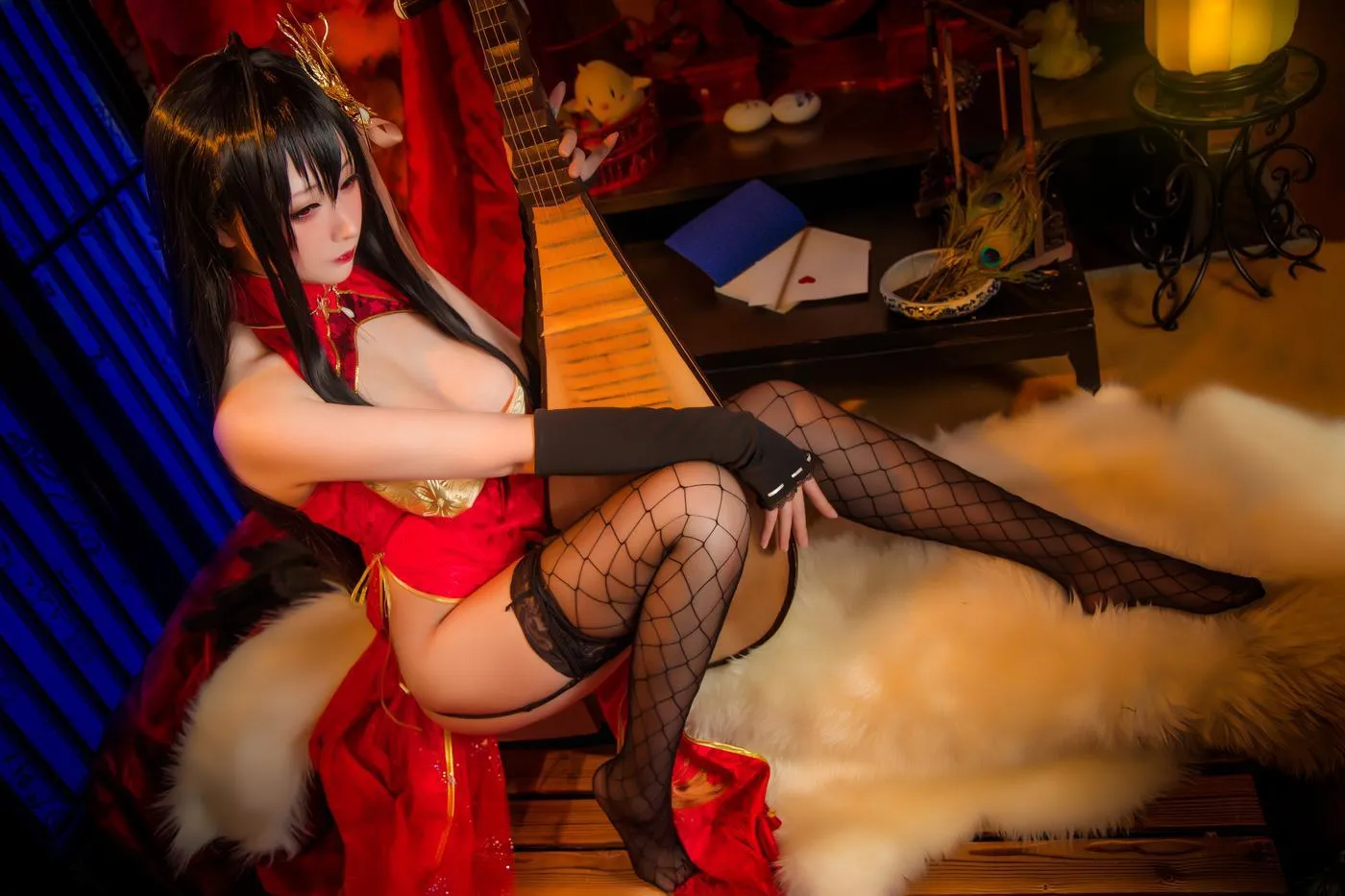 念念_D – NO.14 大凤旗袍 [20P]插图8